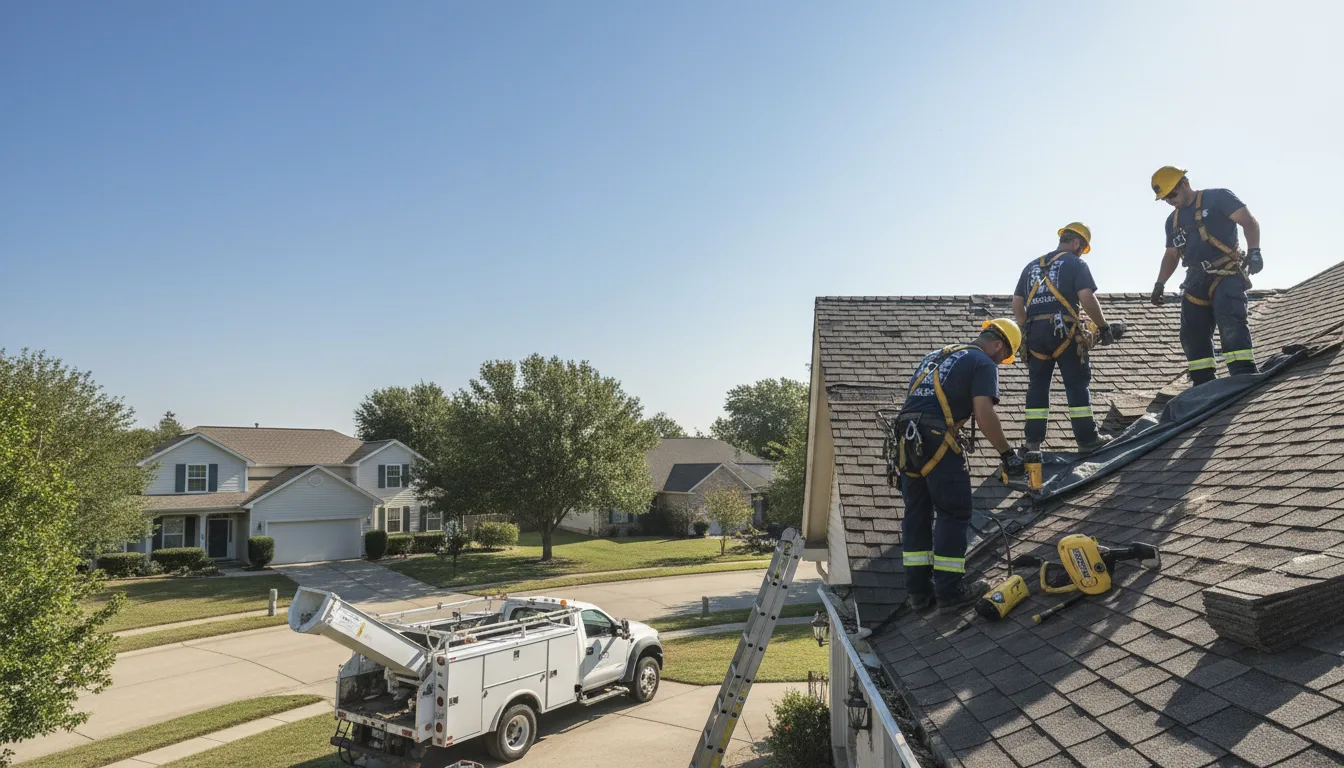 Emergency Roof Repair in Holly Springs, NC near me
